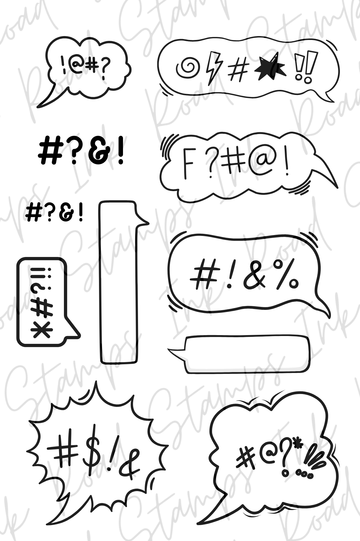 SPEECH BUBBLES