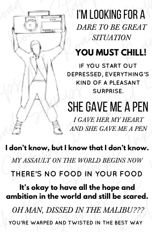 SAY ANYTHING