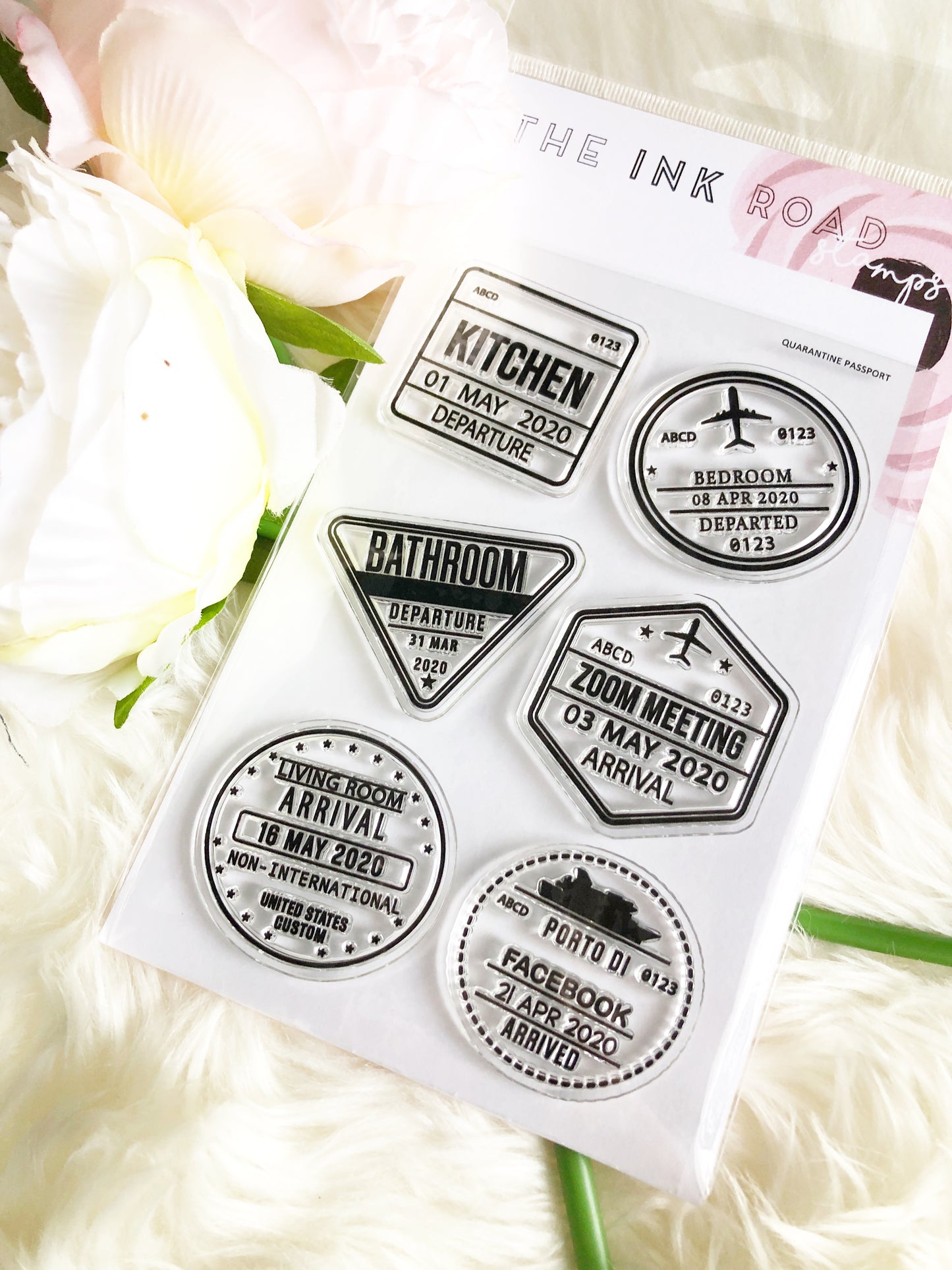 Quarantine Passport Stamps