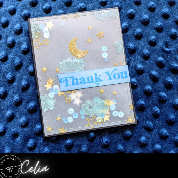 Thank You Shaker Cards with Rainbow Builder V2