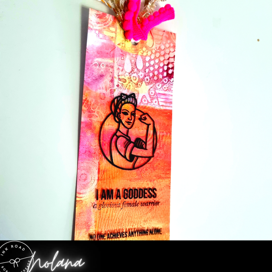 Glorious Female Warrior Bookmark