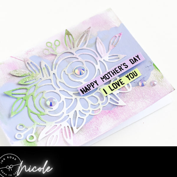 HAPPY MOTHER'S DAY MIXED MEDIA CARD