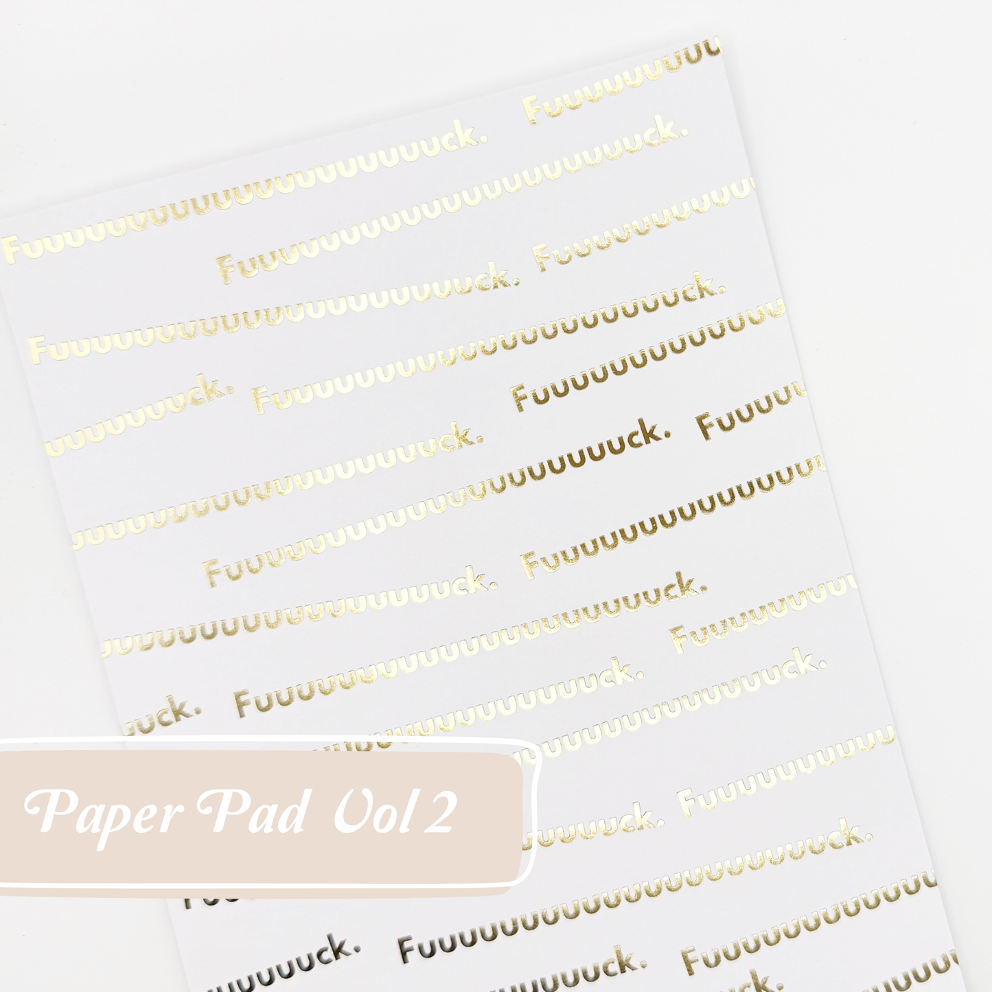 Luxe Paper Pad Vol 2