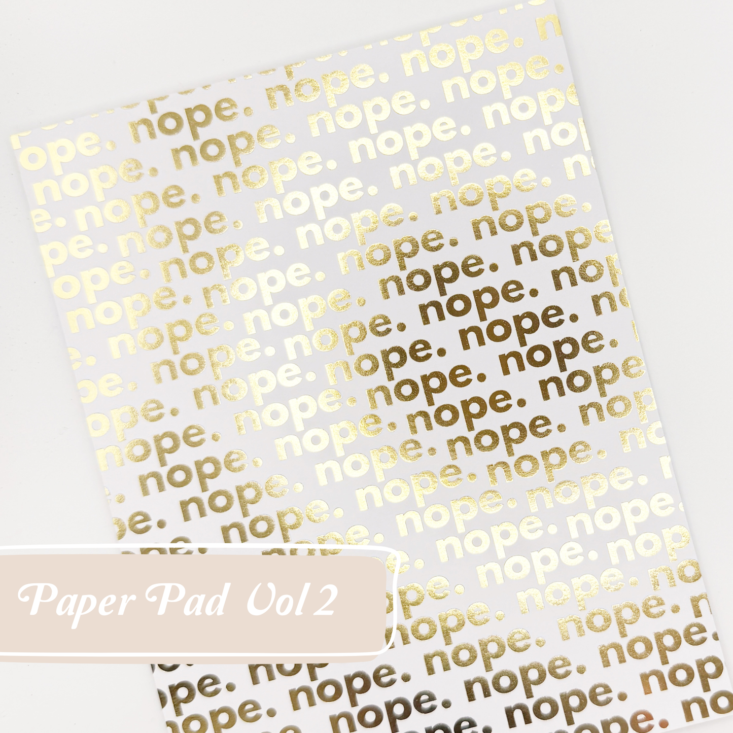 Luxe Paper Pad Vol 2