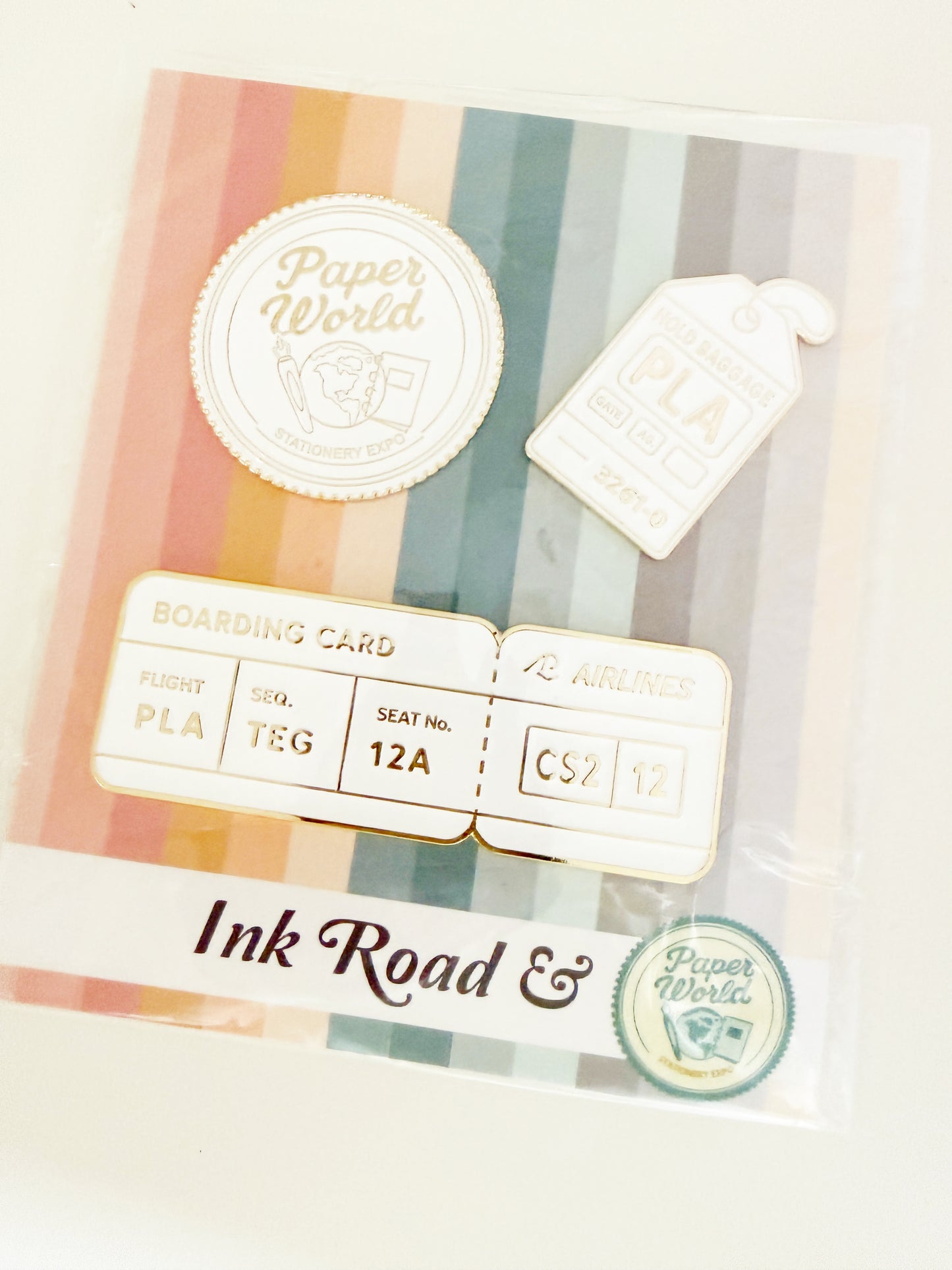 Paper World Expo Exclusive Enamel Magnetic Pins