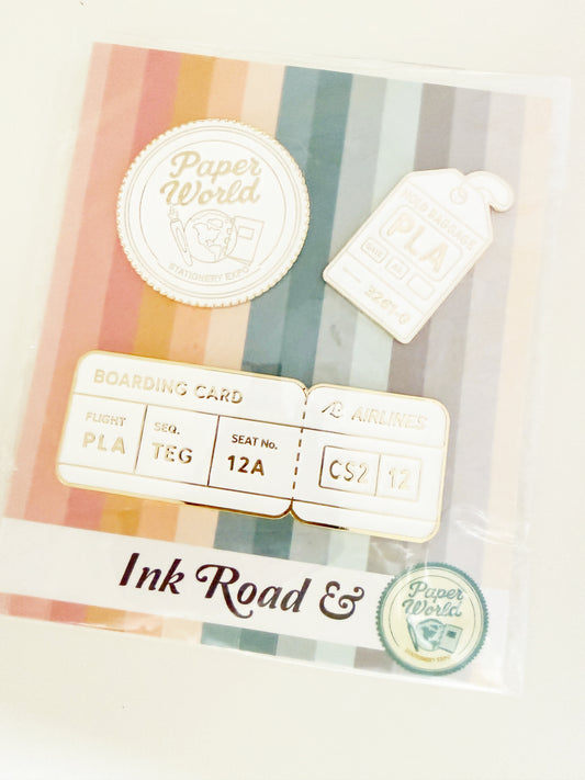 Paper World Expo Exclusive Enamel Magnetic Pins