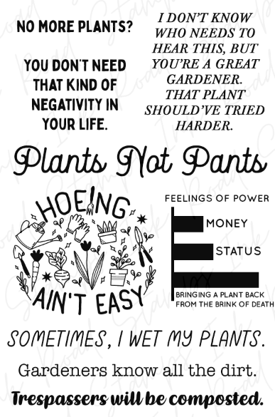 PLANTS NOT PANTS