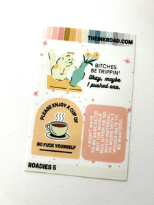 Ink Road Stickers - Roadies 5