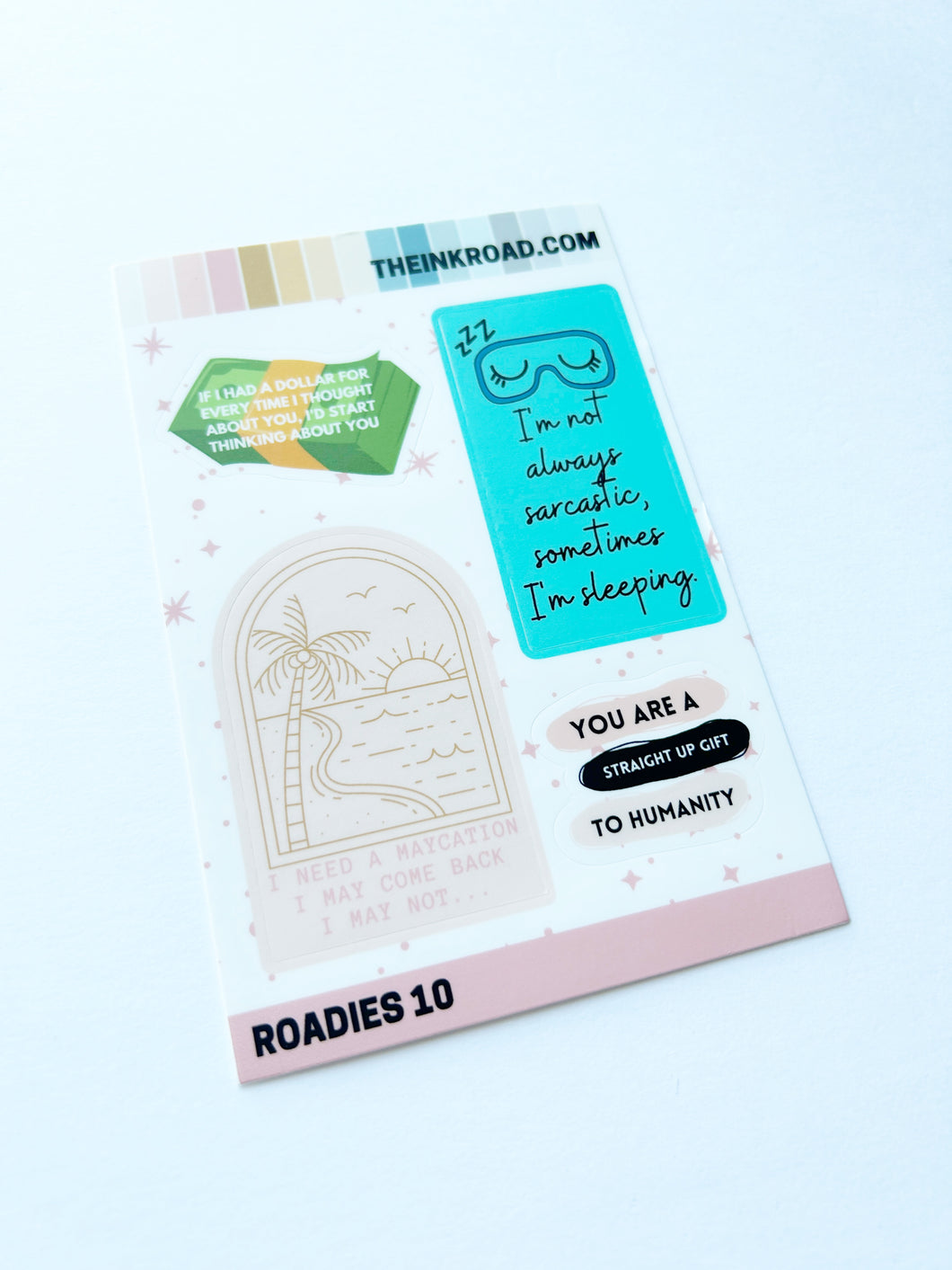 Ink Road Stickers - Roadies 10