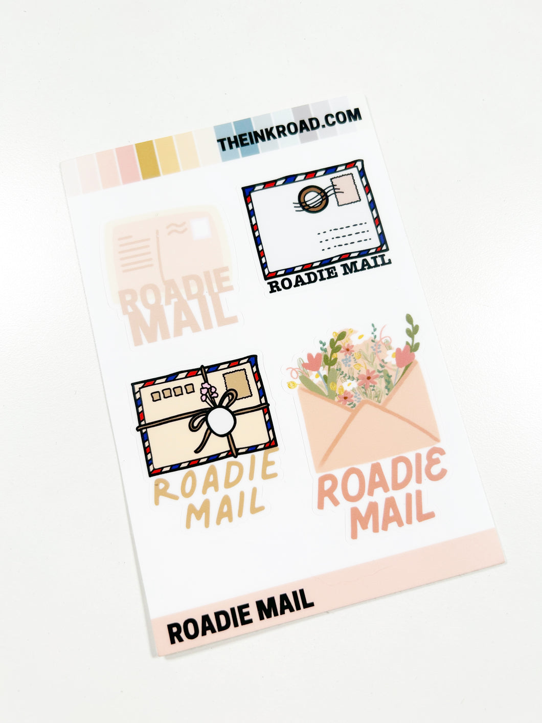 Ink Road Stickers - Roadie Mail