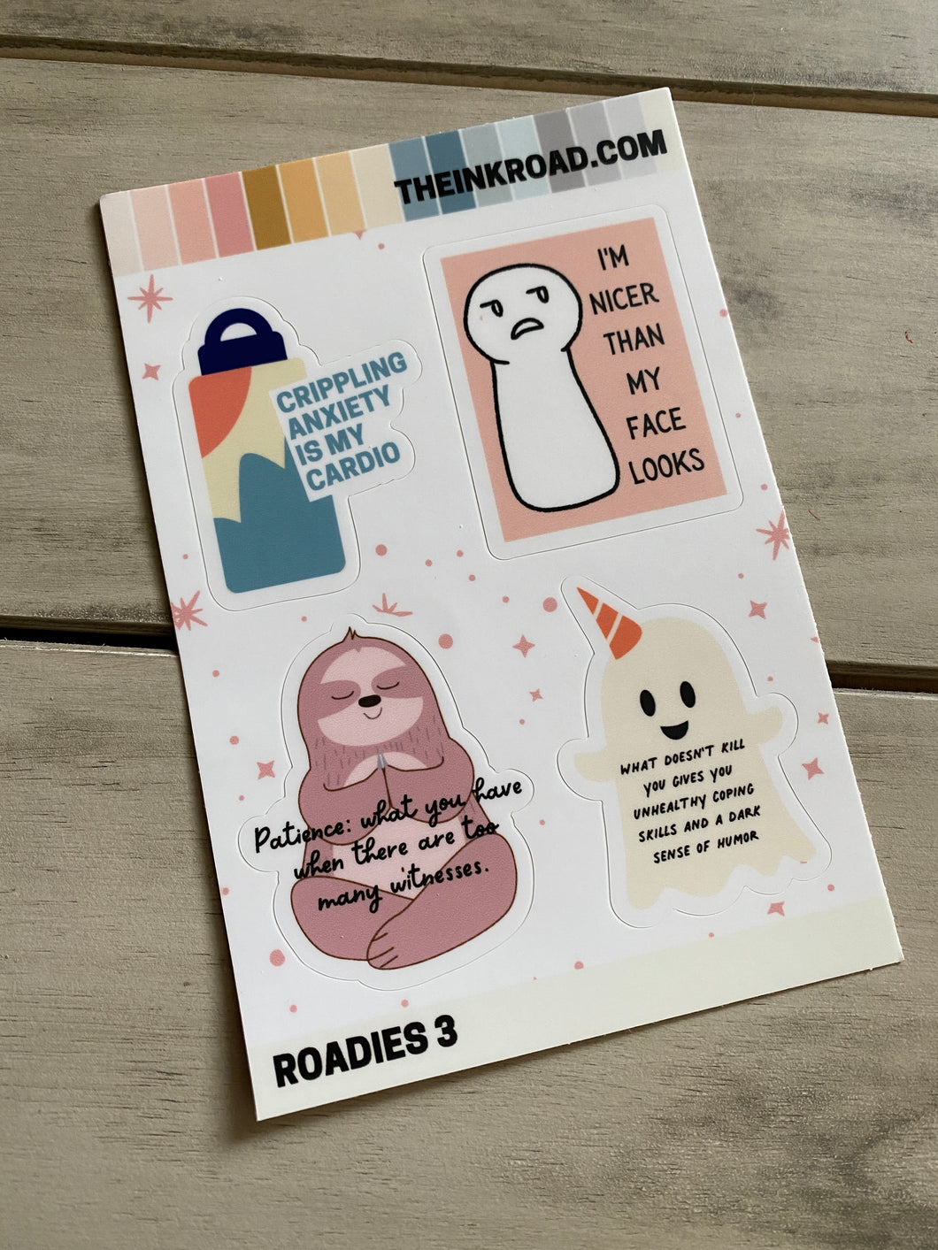 Ink Road Stickers - Roadies 3