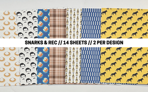6x8 PAPER: Snarks & Rec