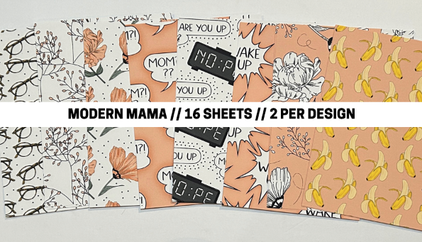 6x8 PAPER: Modern Mama