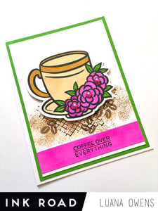 BASICS: Floral Coffee Mug - Stamp & Die Set RETIRED