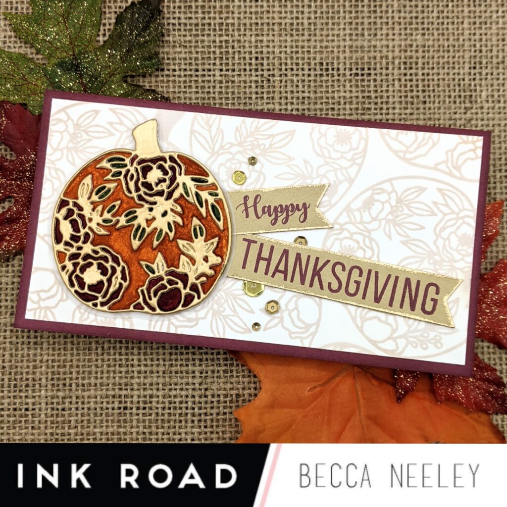 BASICS: Pumpkin - Stamp & Die Set